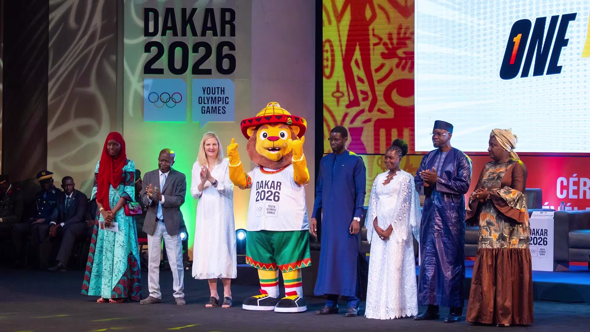 AYO, mascotte officielle de Dakar 2026 — © Dakar 2026